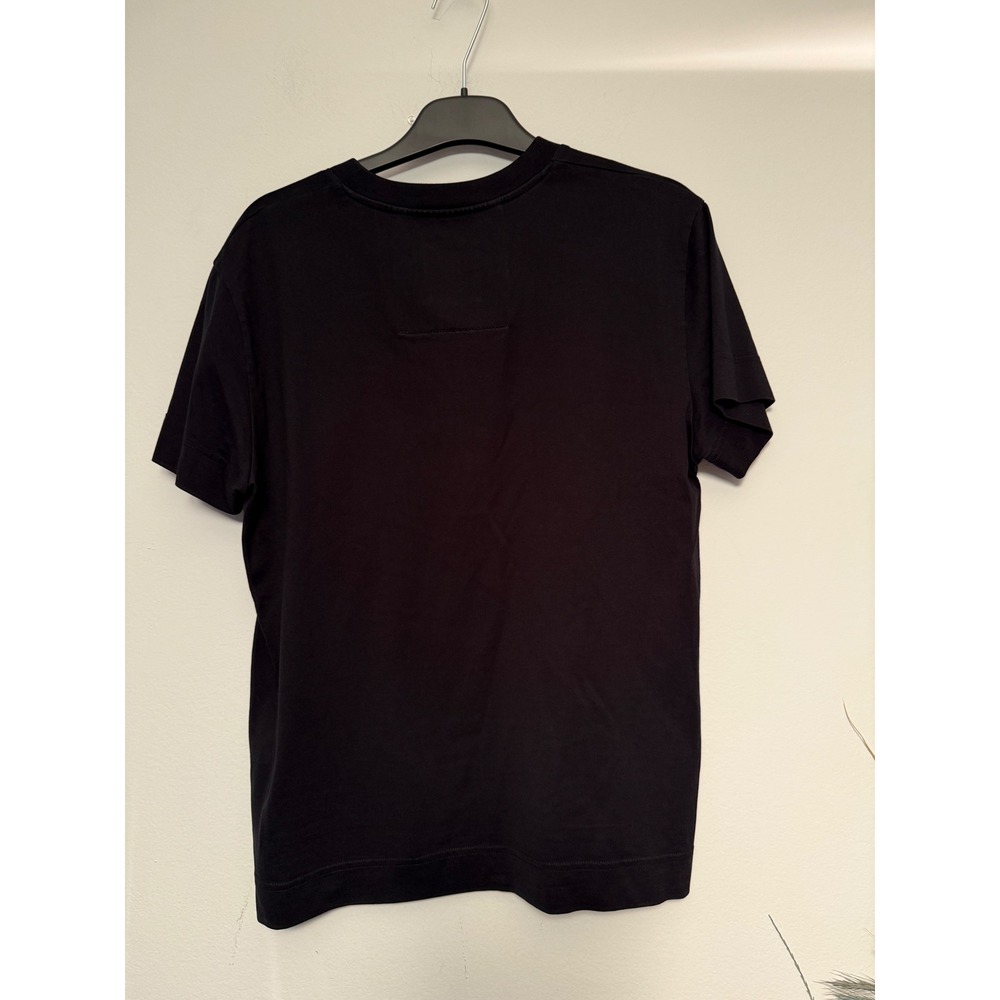 GIVENCHY Womens Black Cotton 4G Logo Embroidered Crewneck T-Shirt Size M - Picture 4 of 10